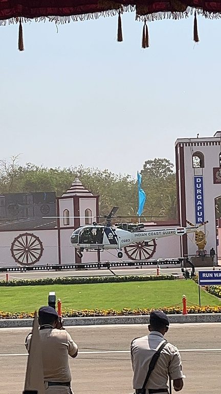 Coast Guard helicopter